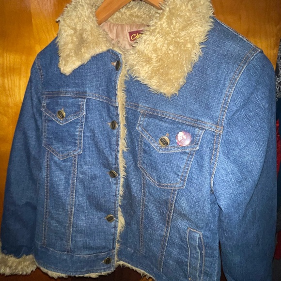 Hand Embroidered Grateful Dead; Cats DownUnder The StarsJerry Garcia Jean jacket - Picture 2 of 16